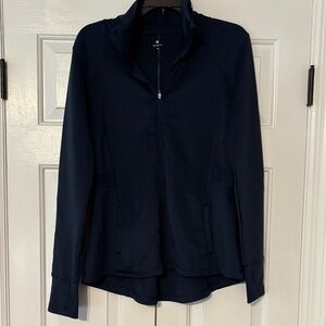 Women’s Navy Full-Zip Jacket/Sweatshirt